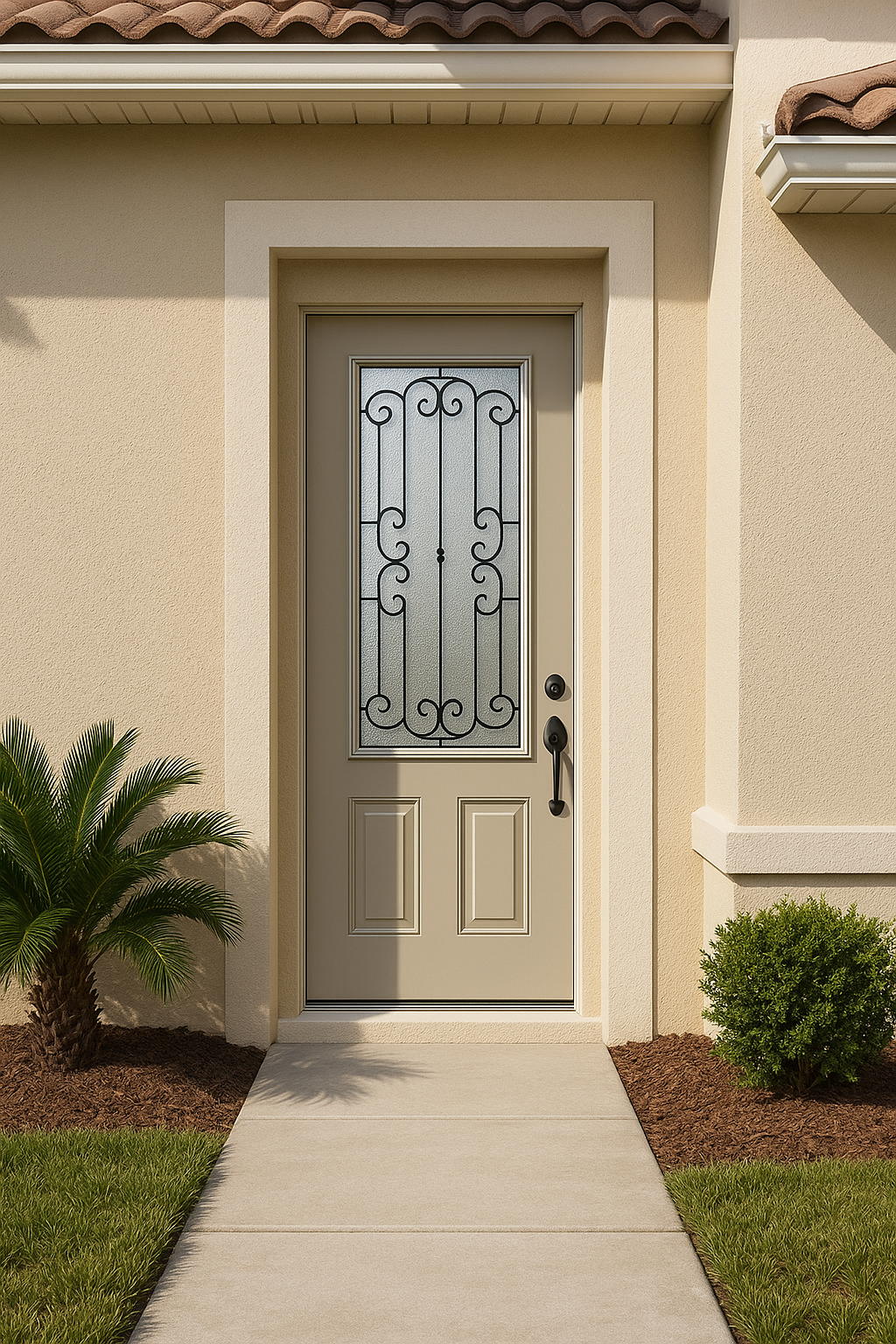 Impact Windows & Doors Tampa - 3/4 Lite 2 Panel Flush - Riserva