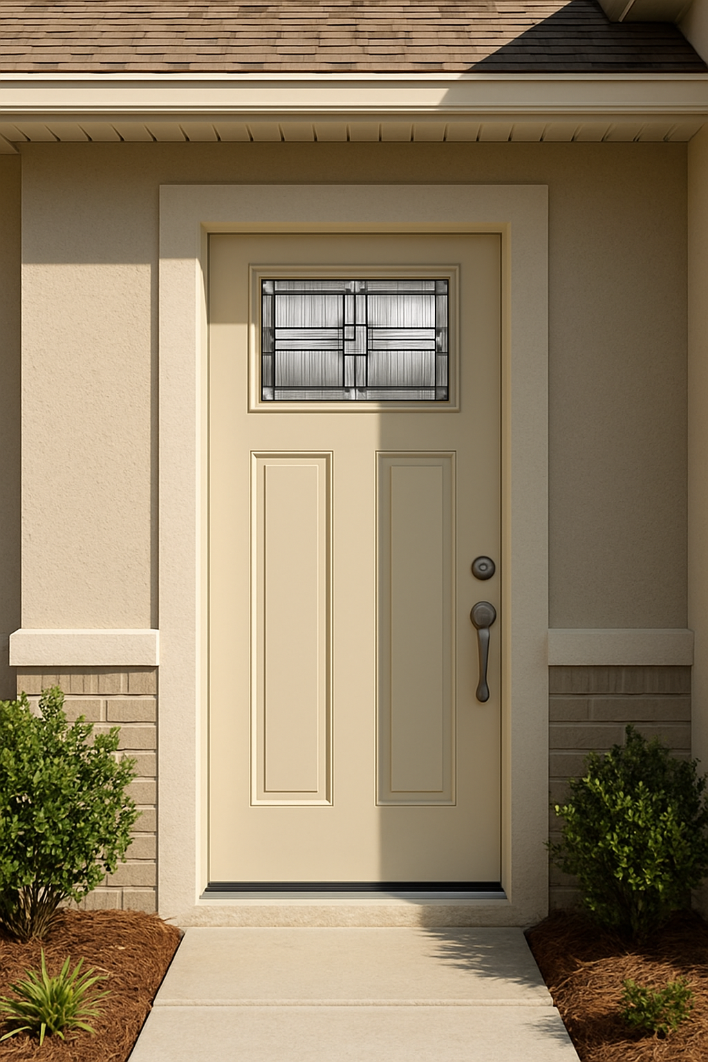 Impact Windows & Doors Tampa - Craftsman Lite 2 Panel Flush - Saratoga