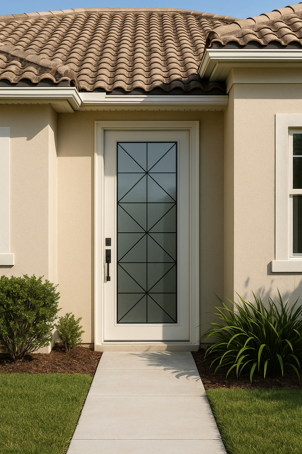 Impact Windows & Doors Tampa - 8' Full Lite Flush - Calix