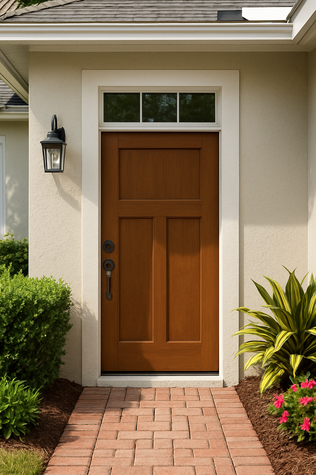 Impact Windows & Doors Tampa - 2 Panel Square Top Shaker