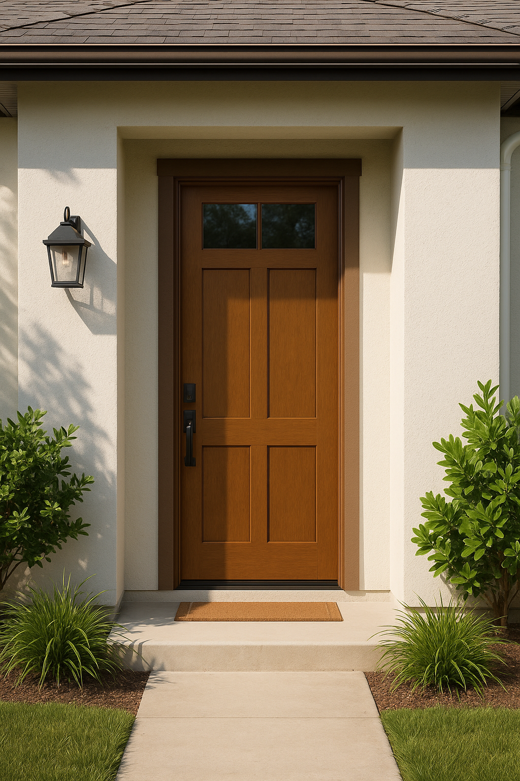 Impact Windows & Doors Tampa - 8' 4 Panel Craftsman Shaker