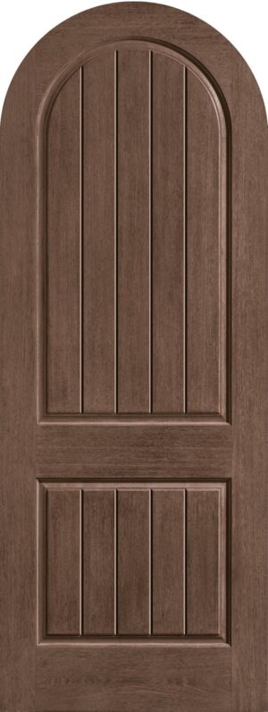 8' Radiused 2 Panel Plank Round Top