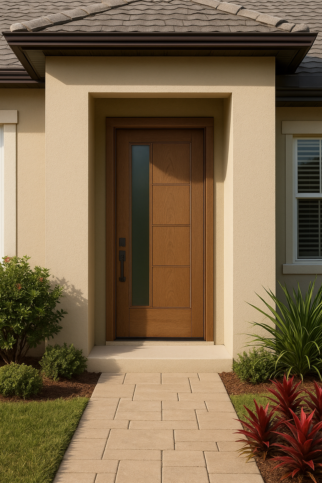 Impact Windows & Doors Tampa - 8' 900 Design - Left