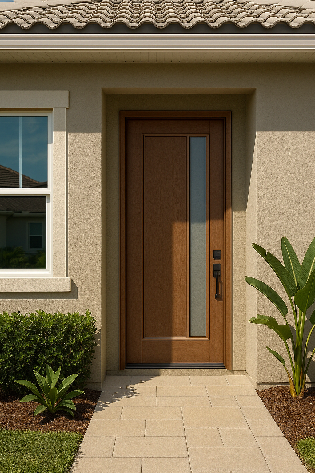 Impact Windows & Doors Tampa - 8' 901 Design - Right