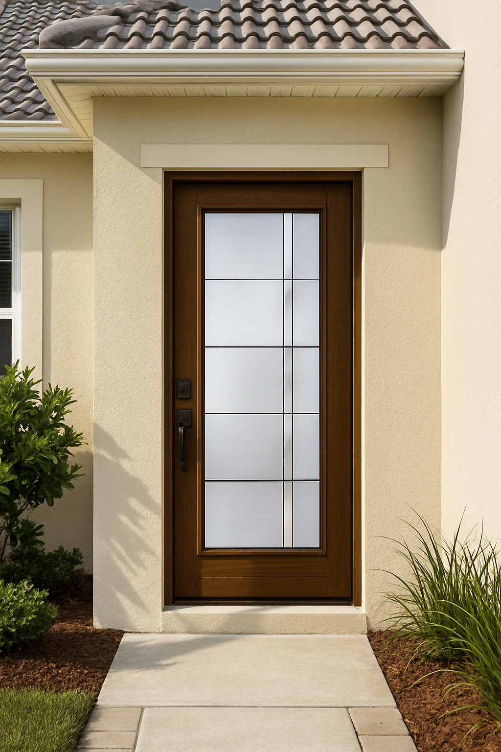 Impact Windows & Doors Tampa - Full Lite w/ Stile Lines - Axis