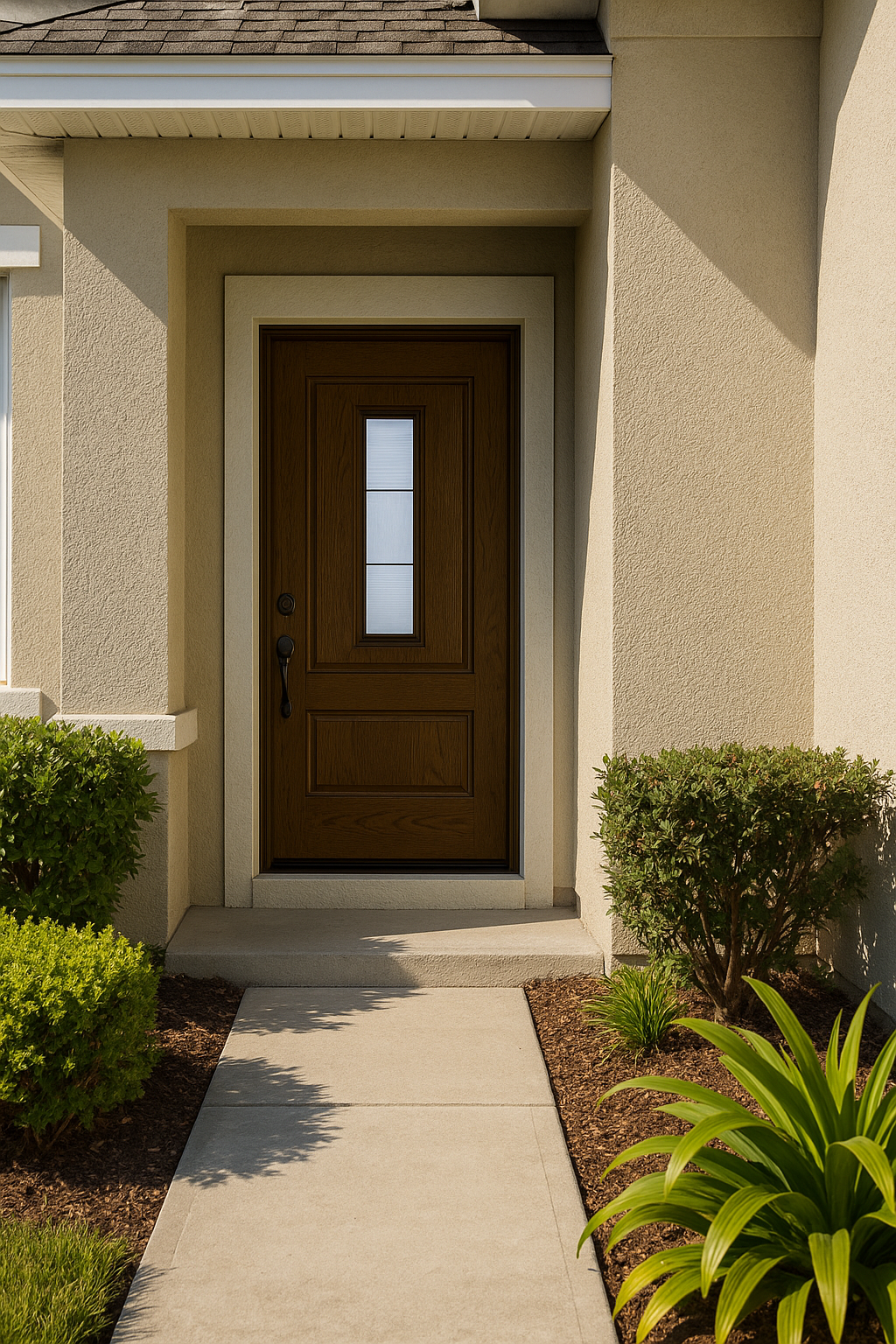 Impact Windows & Doors Tampa - Center Lite 2 Panel 3/4 Top - Axis