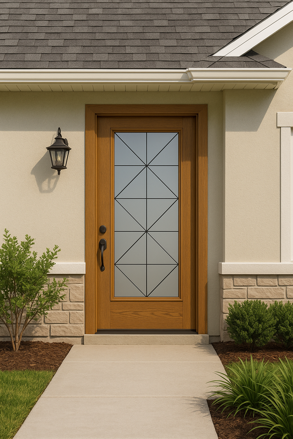 Impact Windows & Doors Tampa - Full Lite w/ Stile Lines - Calix