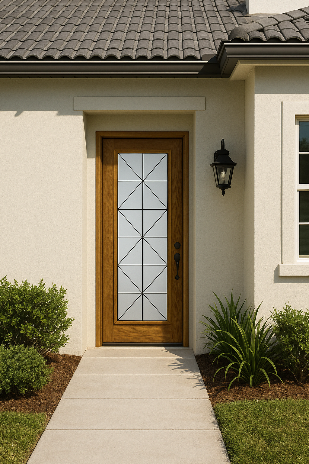 Impact Windows & Doors Tampa - Full Lite Flush - Calix