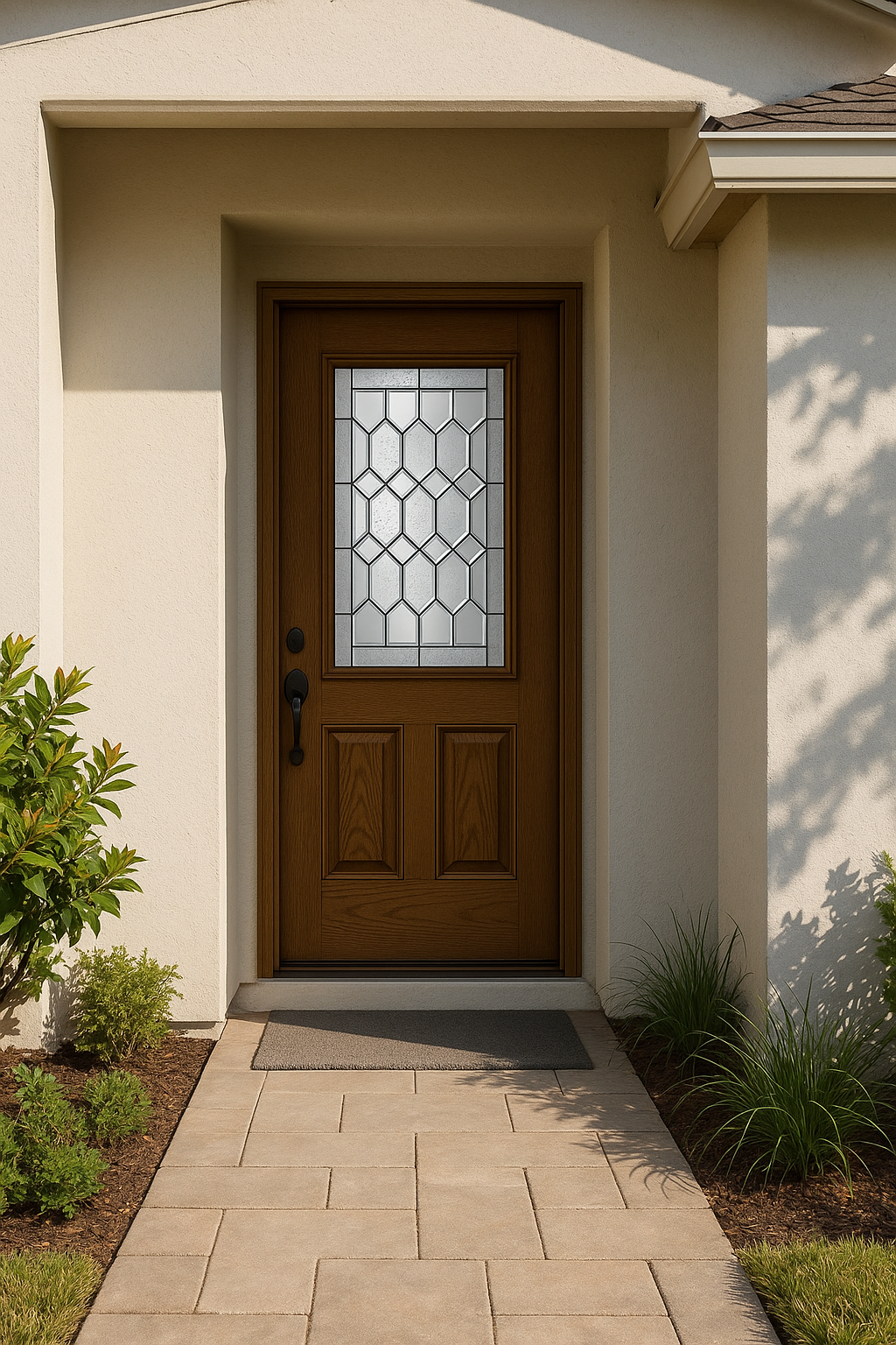 Impact Windows & Doors Tampa - 3/4 Lite 2 Panel - Crystalline