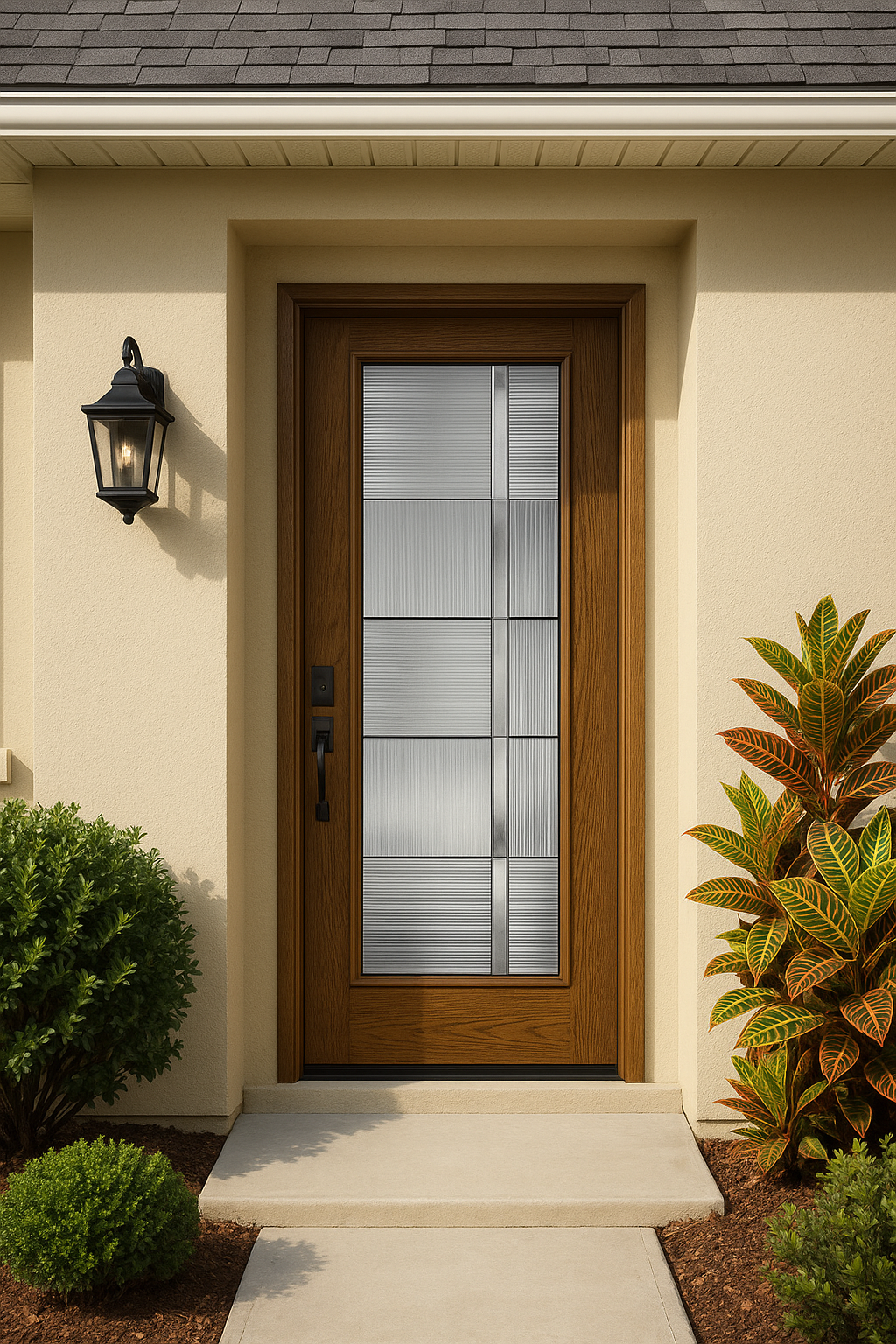Impact Windows & Doors Tampa - 8' Full Lite W/ Stile Lines - Axis