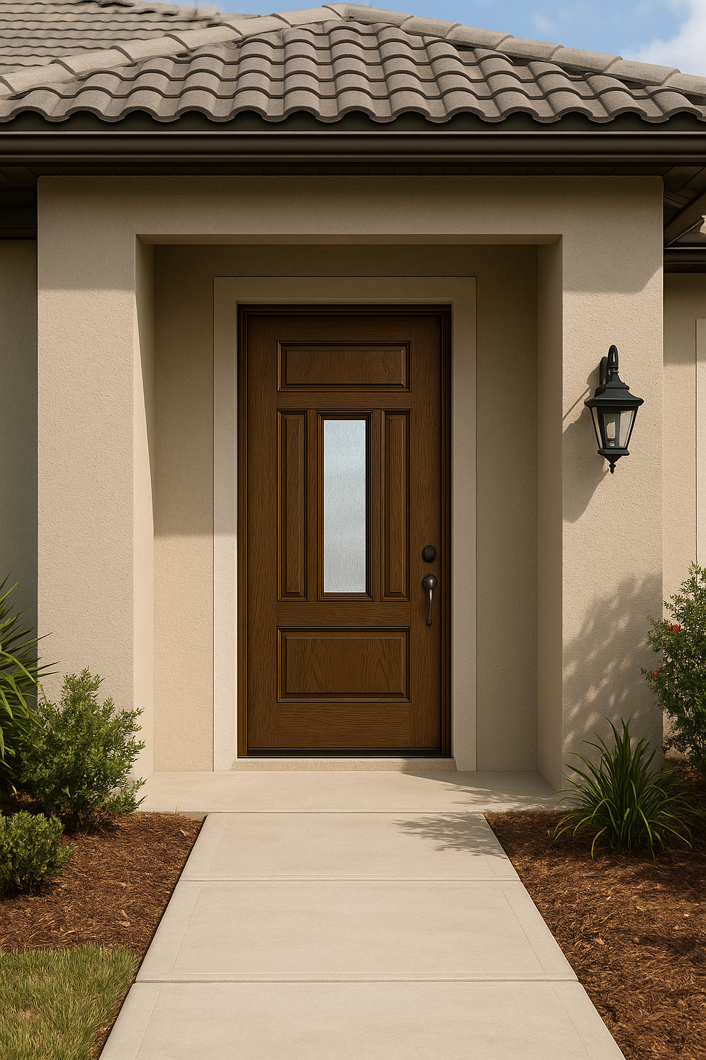 Impact Windows & Doors Tampa - 8' Center Lite 3 Panel - Rainglass