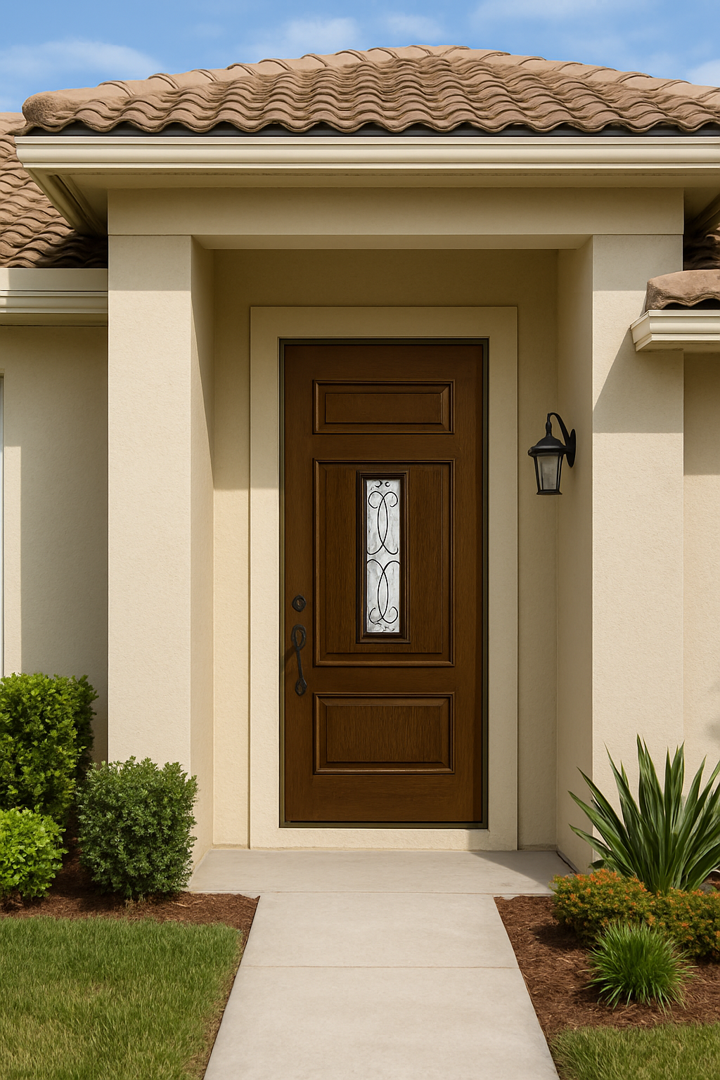 Impact Windows & Doors Tampa - 8' Center Lite 3 Panel - Blackstone