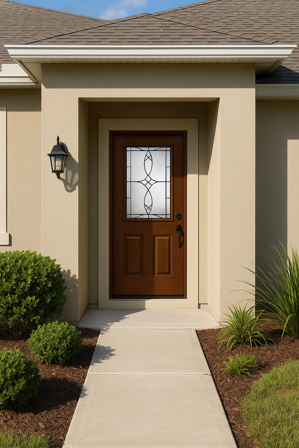 Impact Windows & Doors Tampa - Half Lite 2 Panel - Blackstone