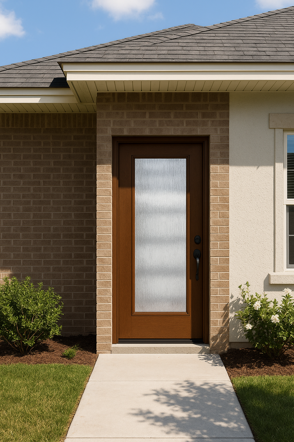 Impact Windows & Doors Tampa - Full Lite w/ Stile Lines - Chord