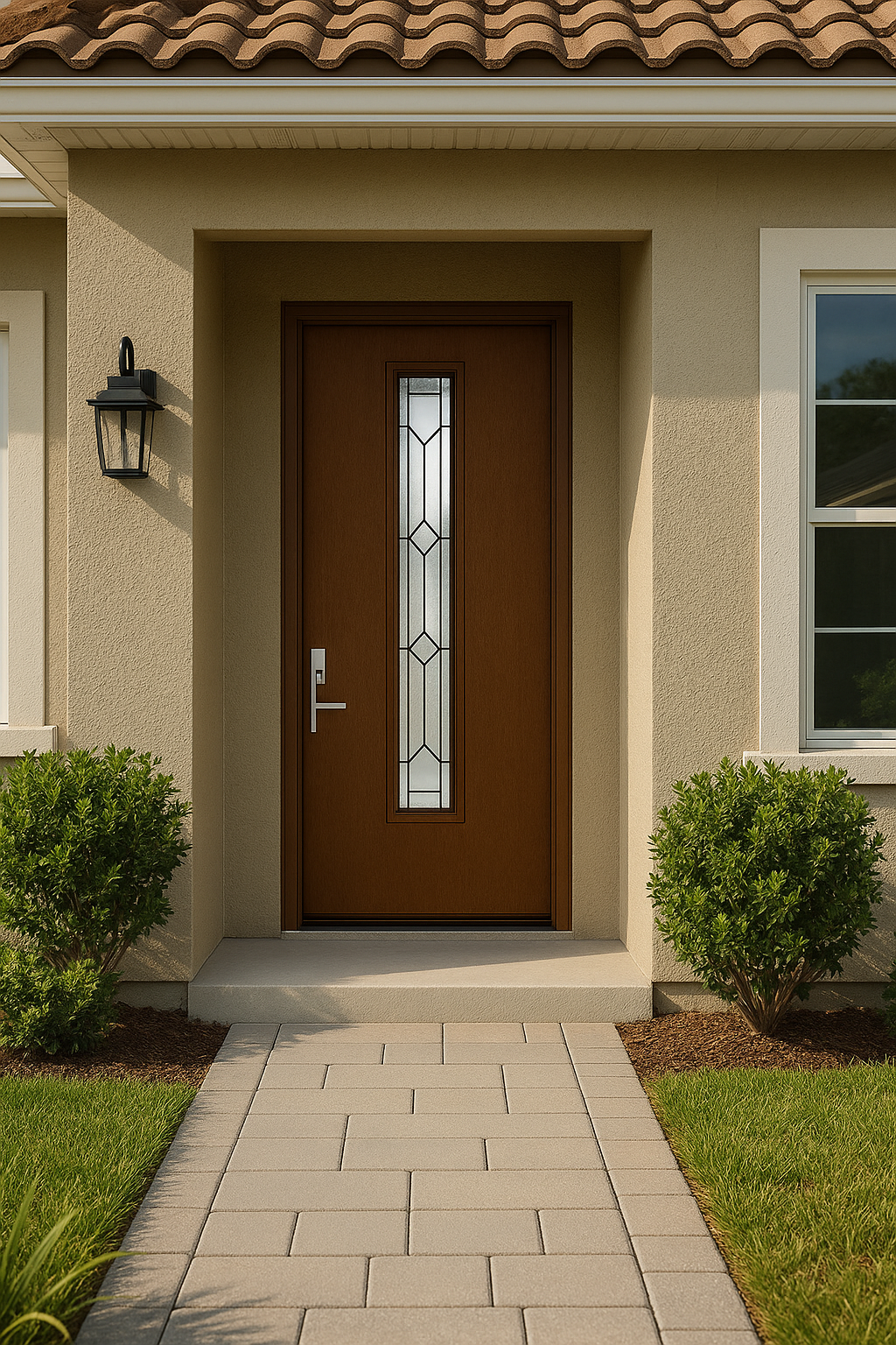 Impact Windows & Doors Tampa - Pulse Linea Centered - Crystalline