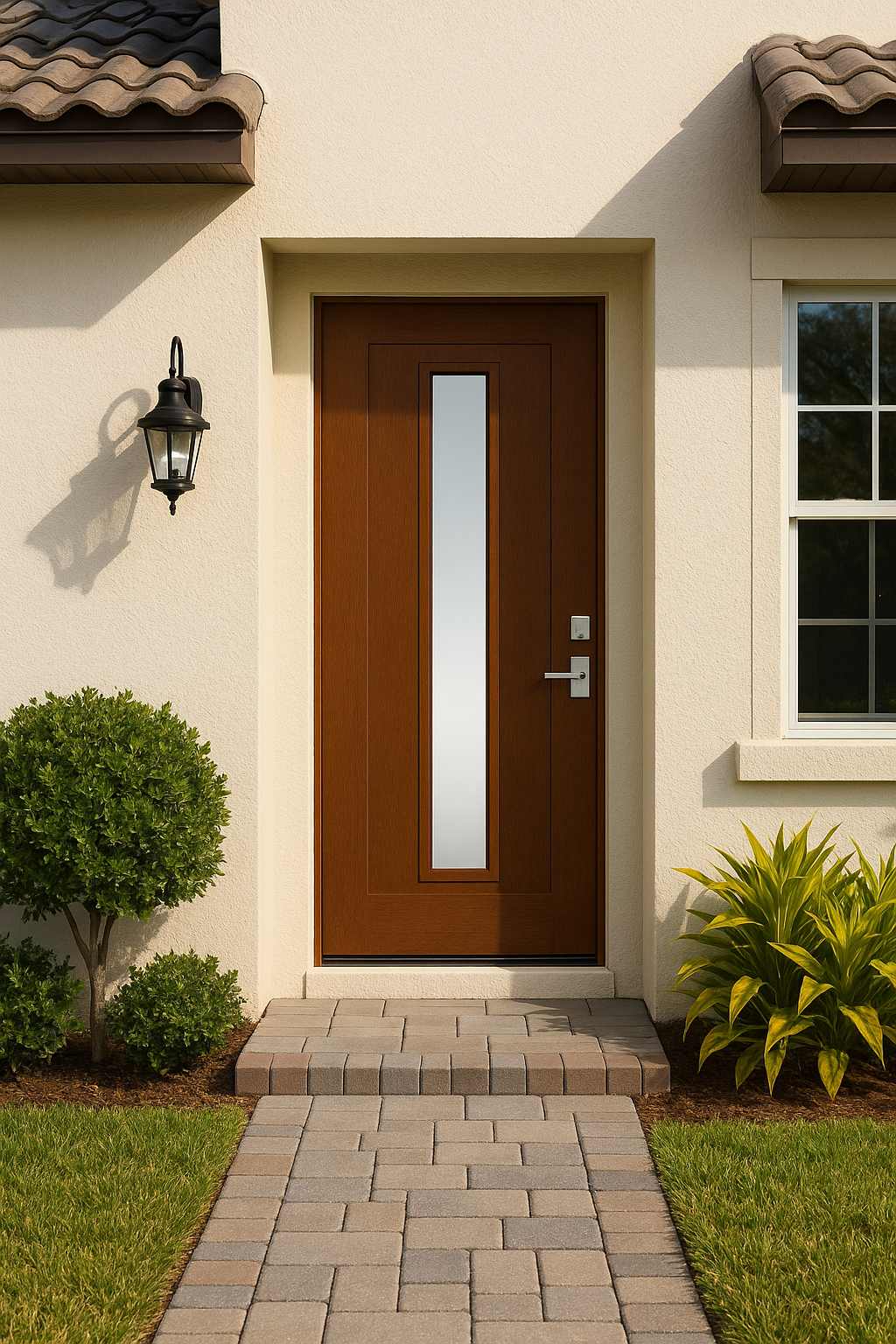 Impact Windows & Doors Tampa - Pulse Linea Centered - Clear 1 Lite No Grid