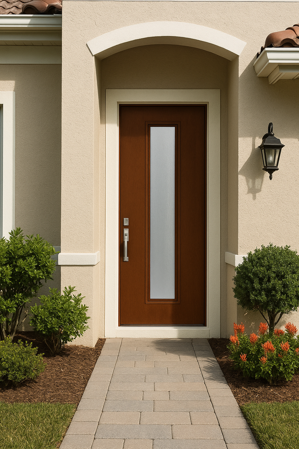 Impact Windows & Doors Tampa - Pulse Linea Centered - Chinchilla
