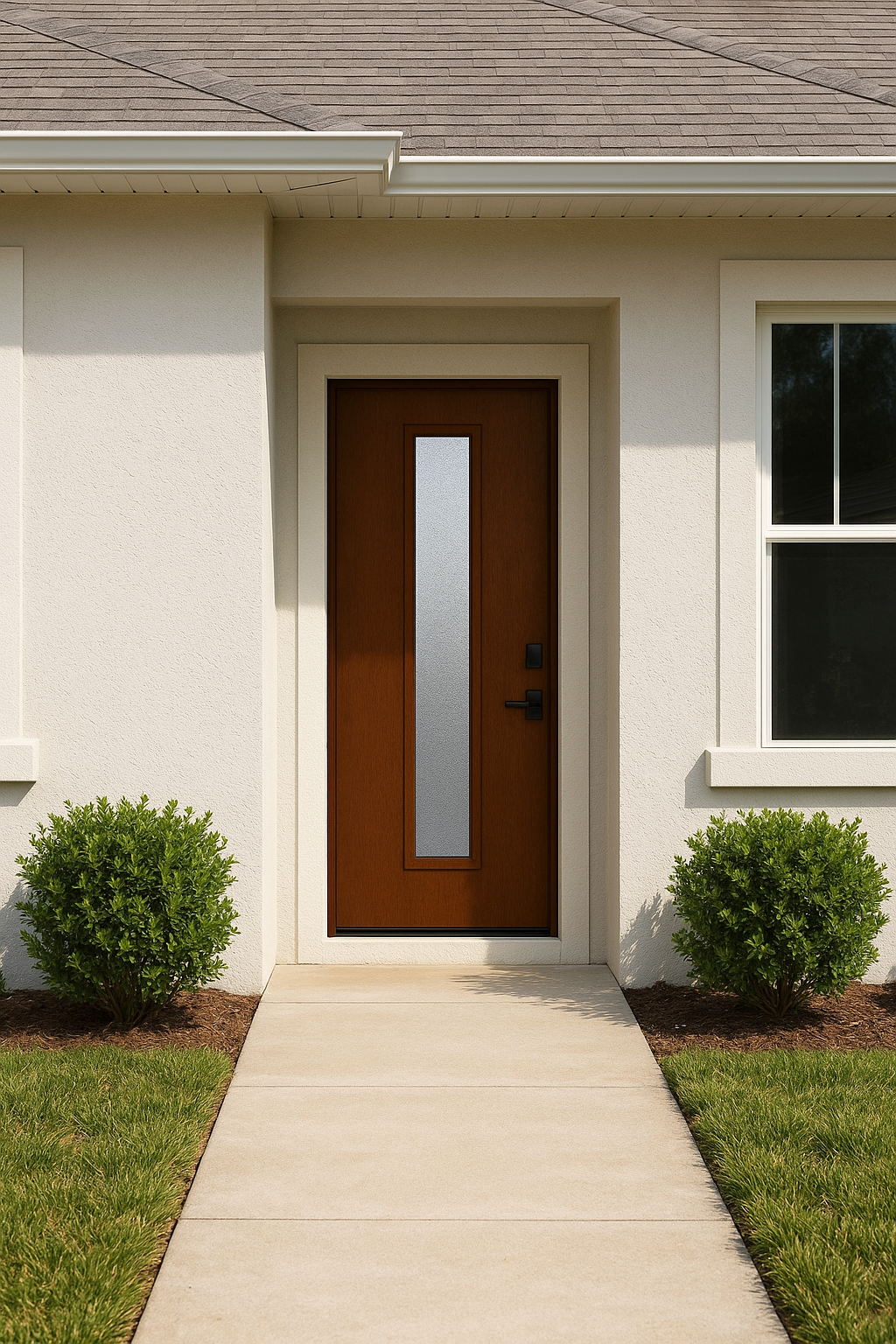 Impact Windows & Doors Tampa - Pulse Linea Centered - Granite