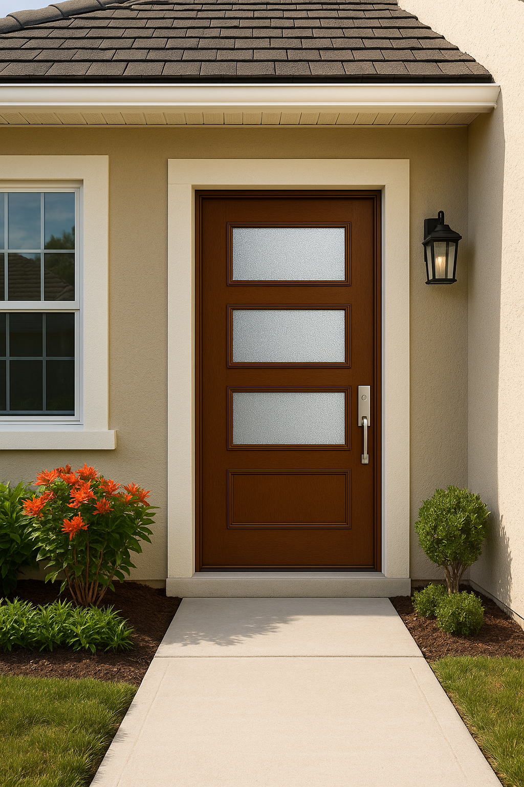 Impact Windows & Doors Tampa - Pulse Ari 3-Lite - Granite