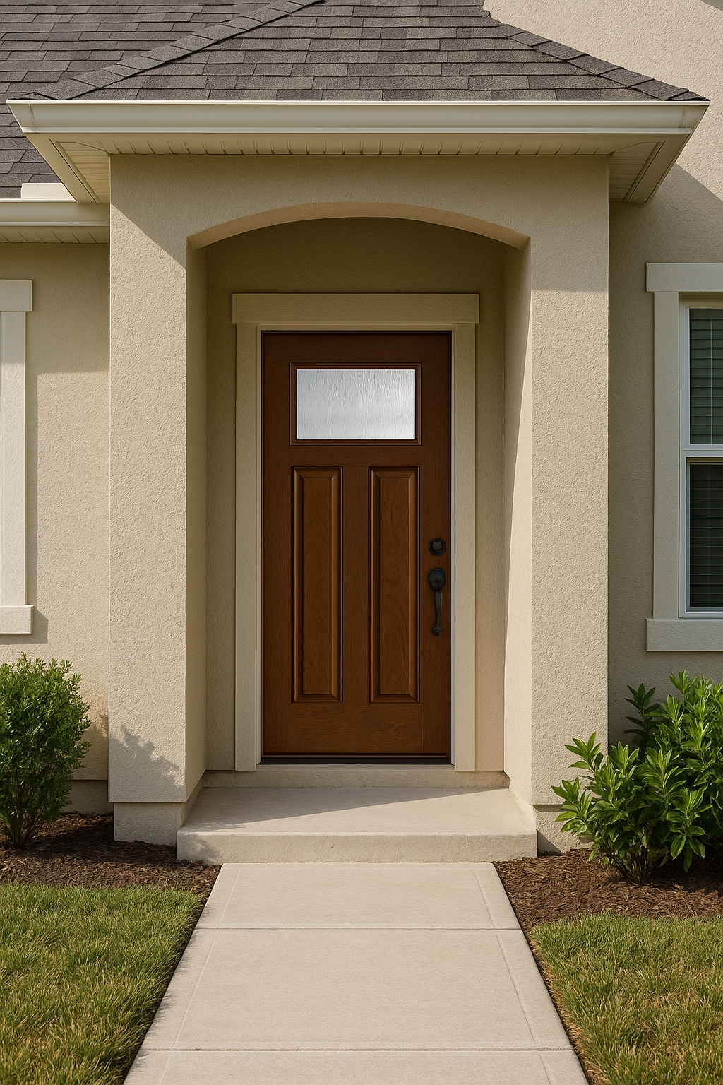 Impact Windows & Doors Tampa - Craftsman Lite 2 Panel - Rainglass
