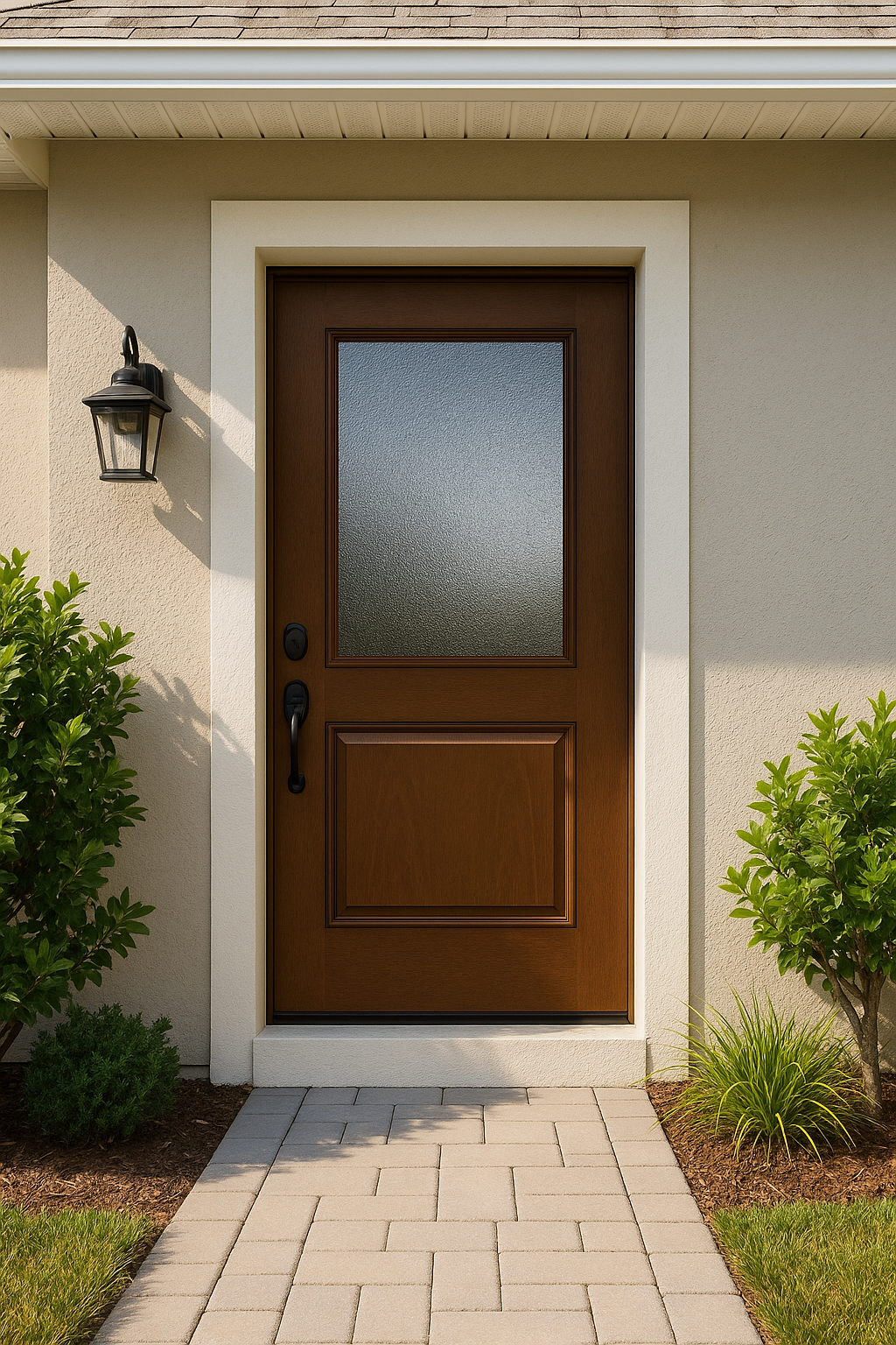 Impact Windows & Doors Tampa - Half Lite 1 Panel - Granite
