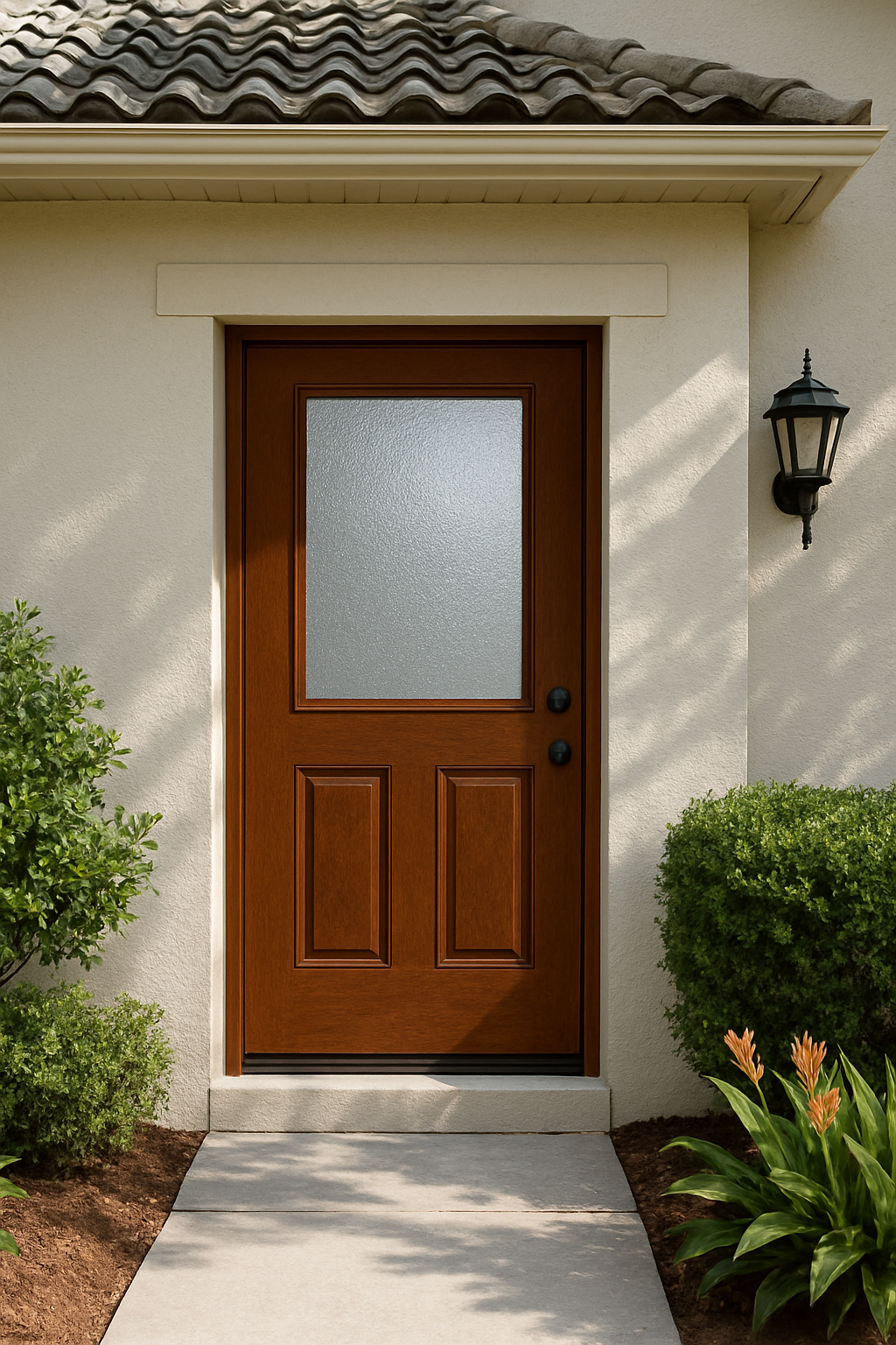 Impact Windows & Doors Tampa - Half Lite 2 Panel - Granite