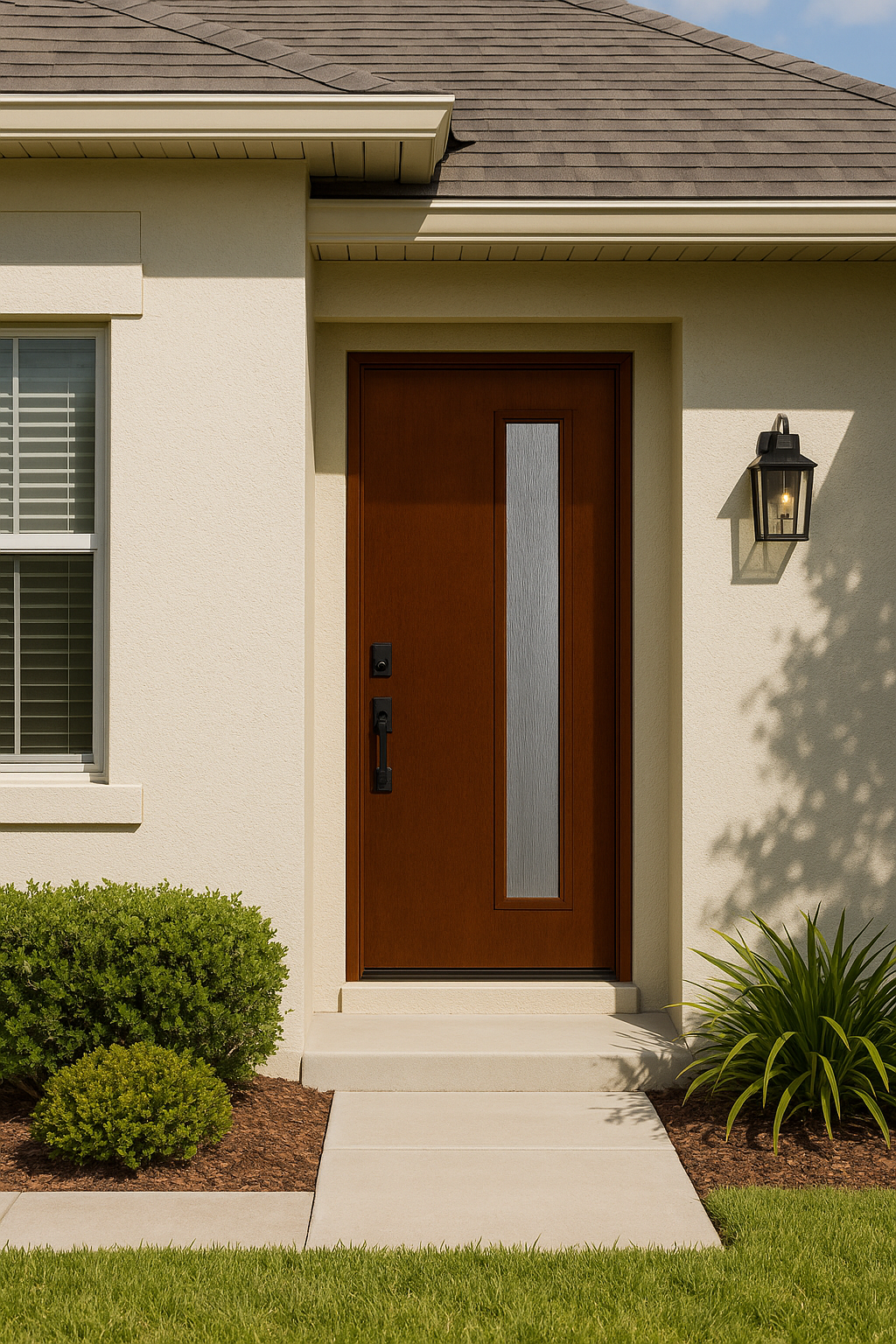 Impact Windows & Doors Tampa - Pulse 8' Linea Offset Right - Rainglass