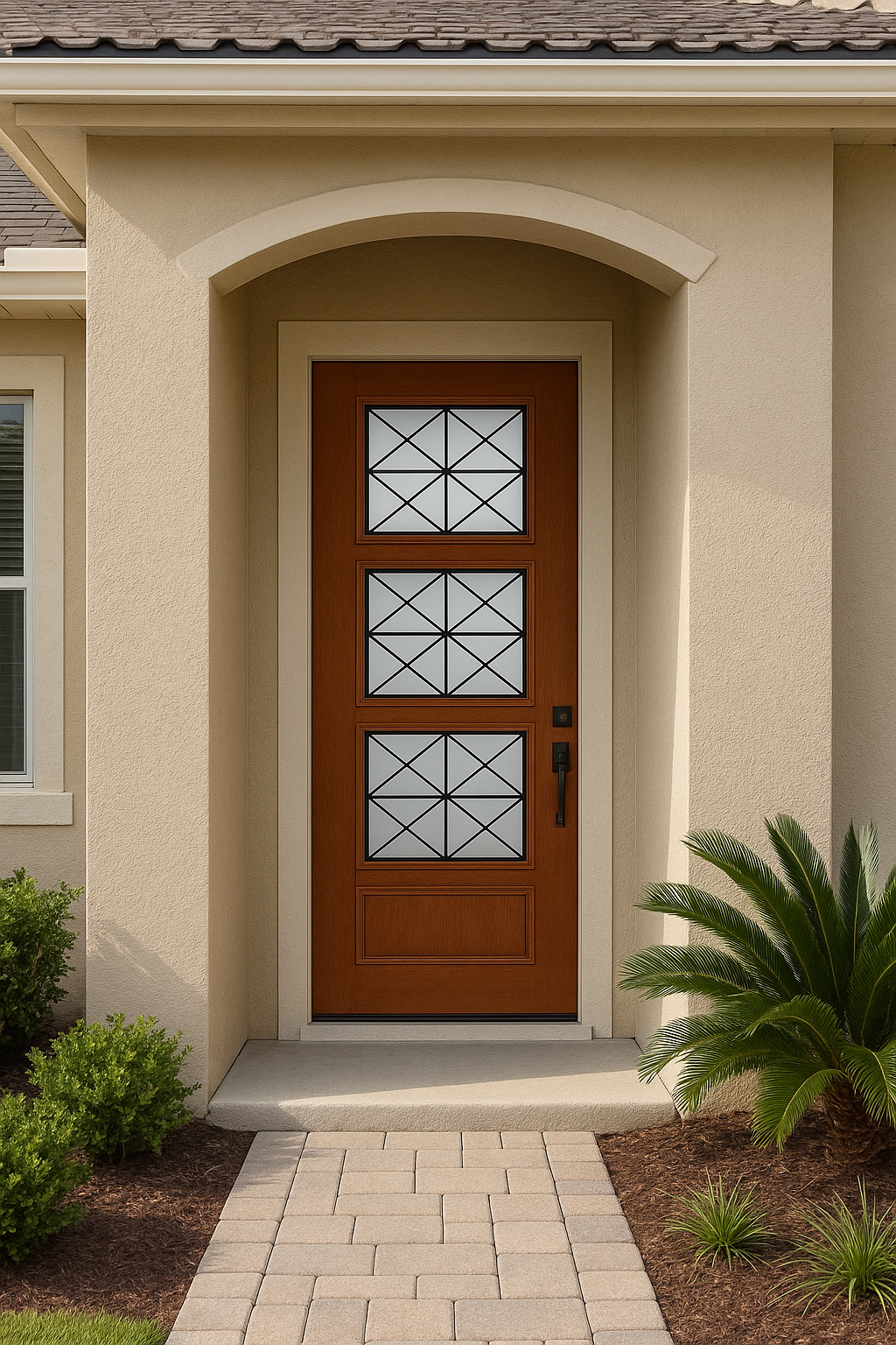 Impact Windows & Doors Tampa - Pulse 8' Ari 4-Lite - Calix