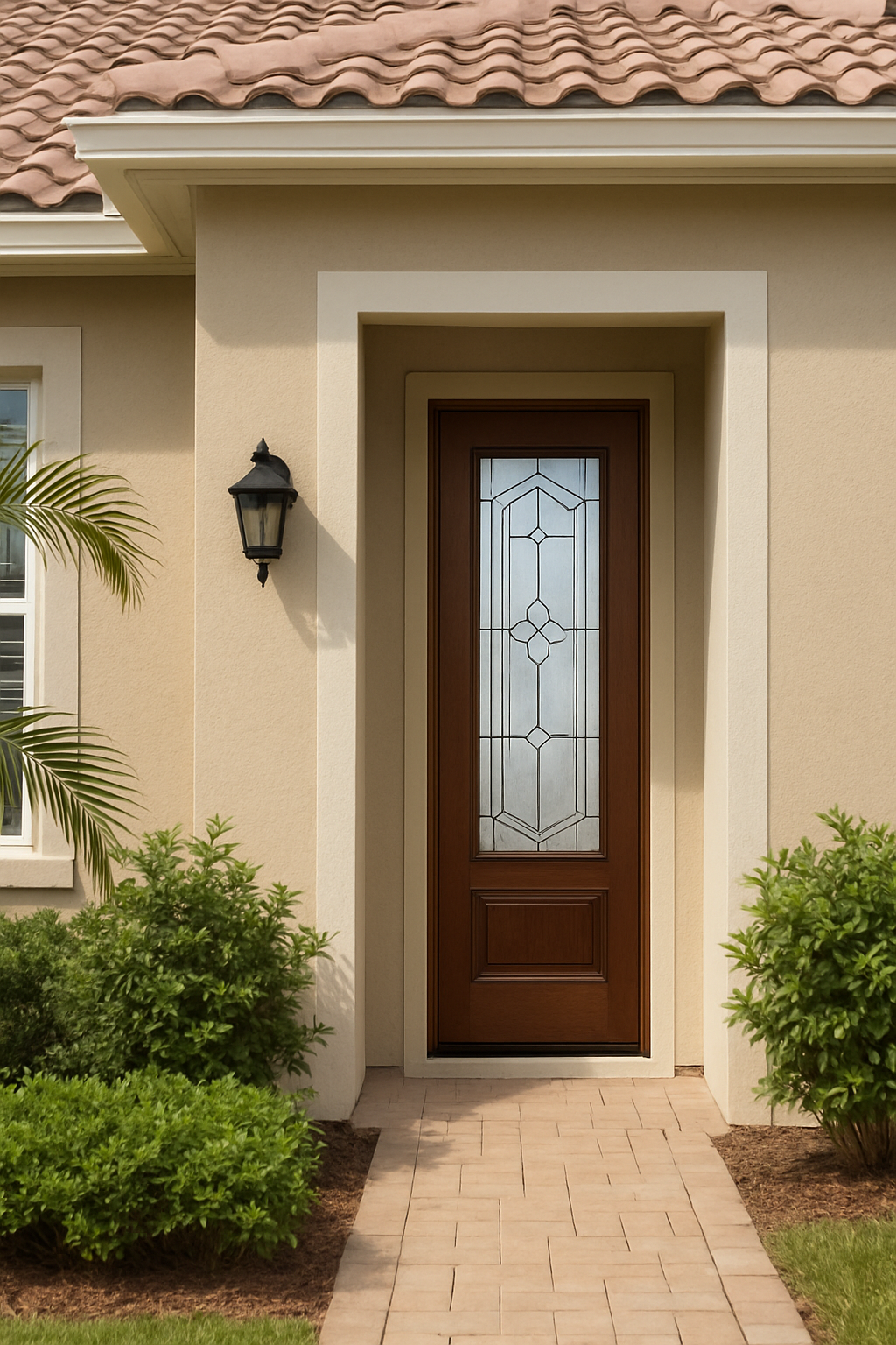 Impact Windows & Doors Tampa - 8' Full Lite W/ Stile Lines - Concorde