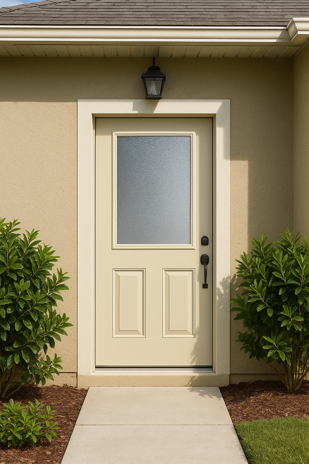 Impact Windows & Doors Tampa - Half Lite 2 Panel - Granite