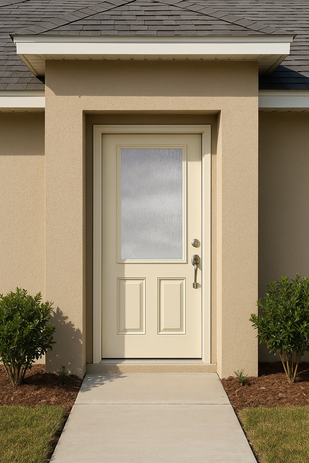 Impact Windows & Doors Tampa - Half Lite 2 Panel - Rainglass