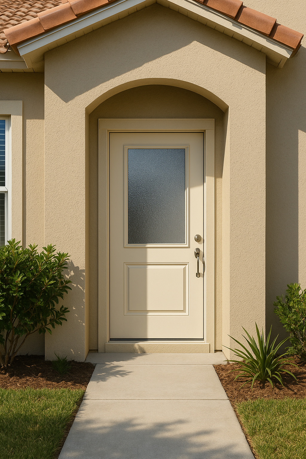 Impact Windows & Doors Tampa - Half Lite 1 Panel Top and Bottom - Granite