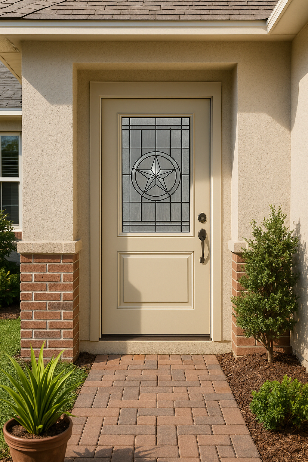 Impact Windows & Doors Tampa - Half Lite 1 Panel Top and Bottom - Texas Star