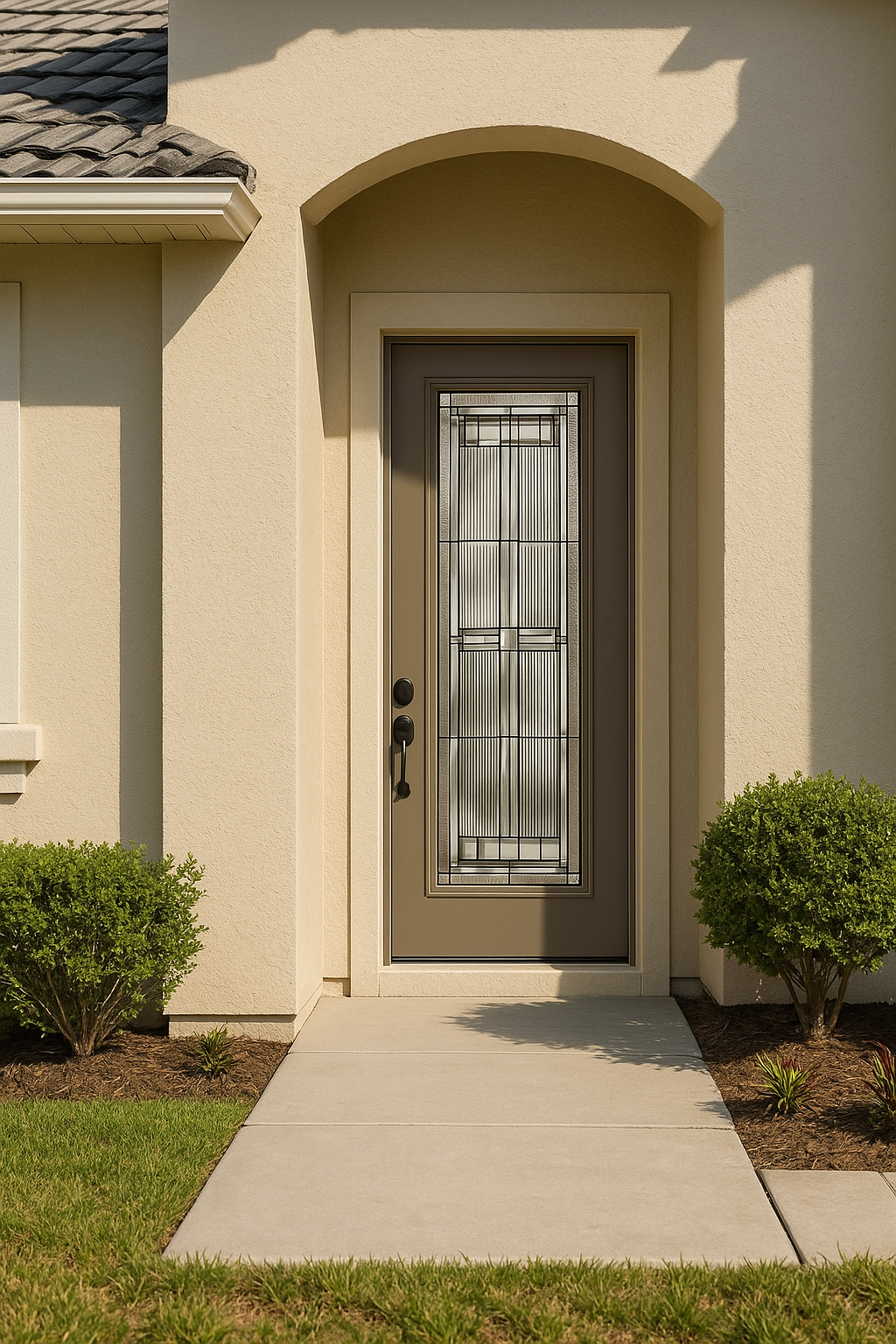 Impact Windows & Doors Tampa - Full Lite Flush - Saratoga