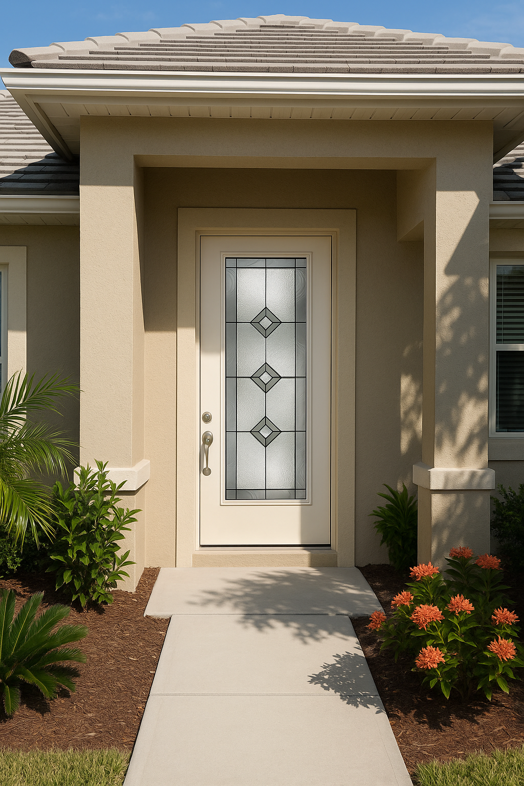 Impact Windows & Doors Tampa - Full Lite w/ Stile Lines - Pembridge