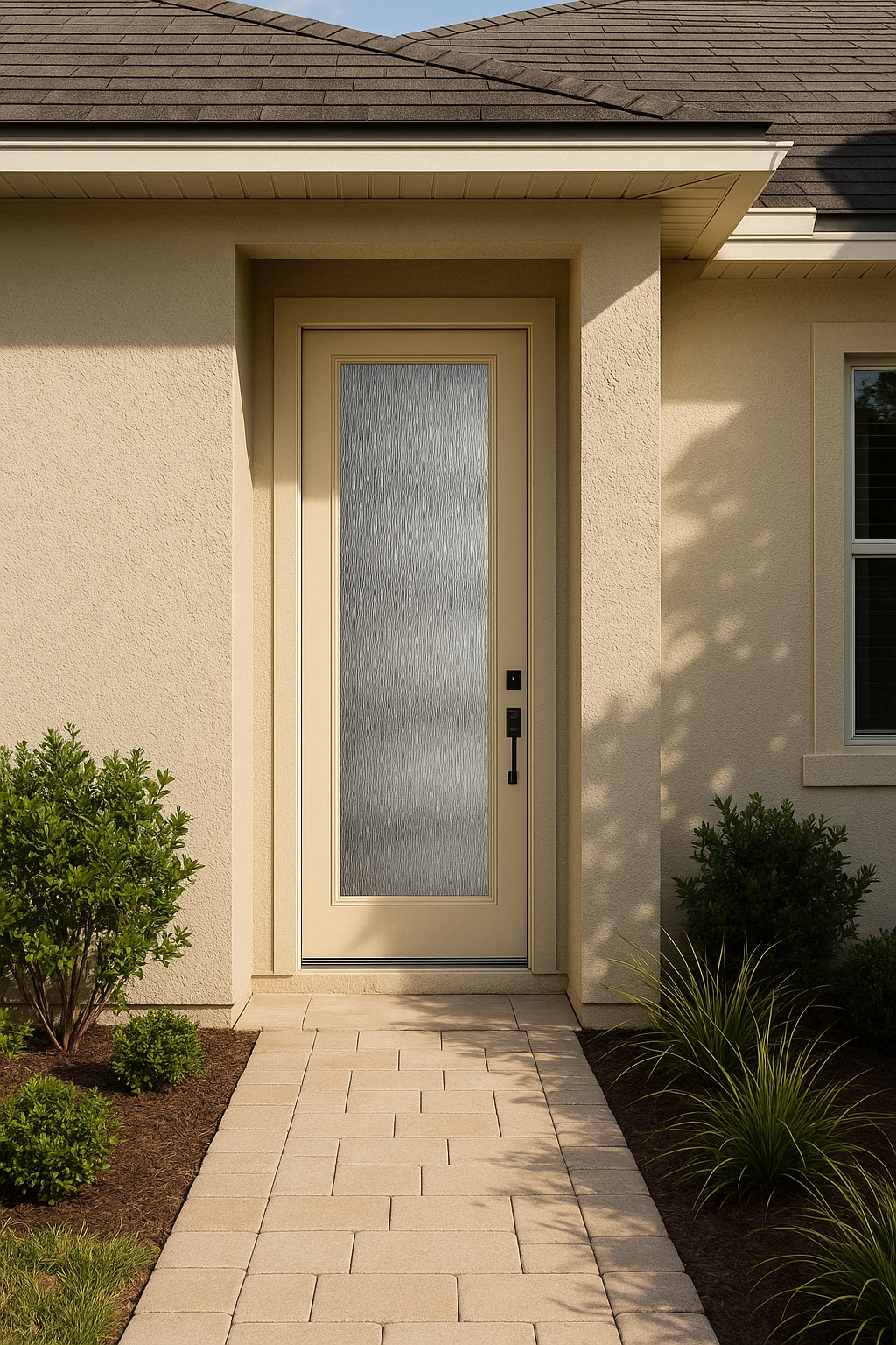 Impact Windows & Doors Tampa - 8' Full Lite Flush - Chord