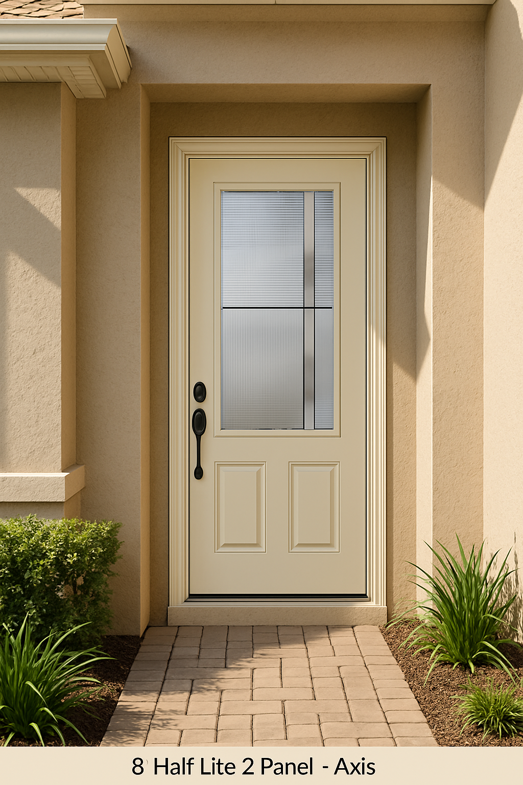 Impact Windows & Doors Tampa - 8' Half Lite 2 Panel - Axis