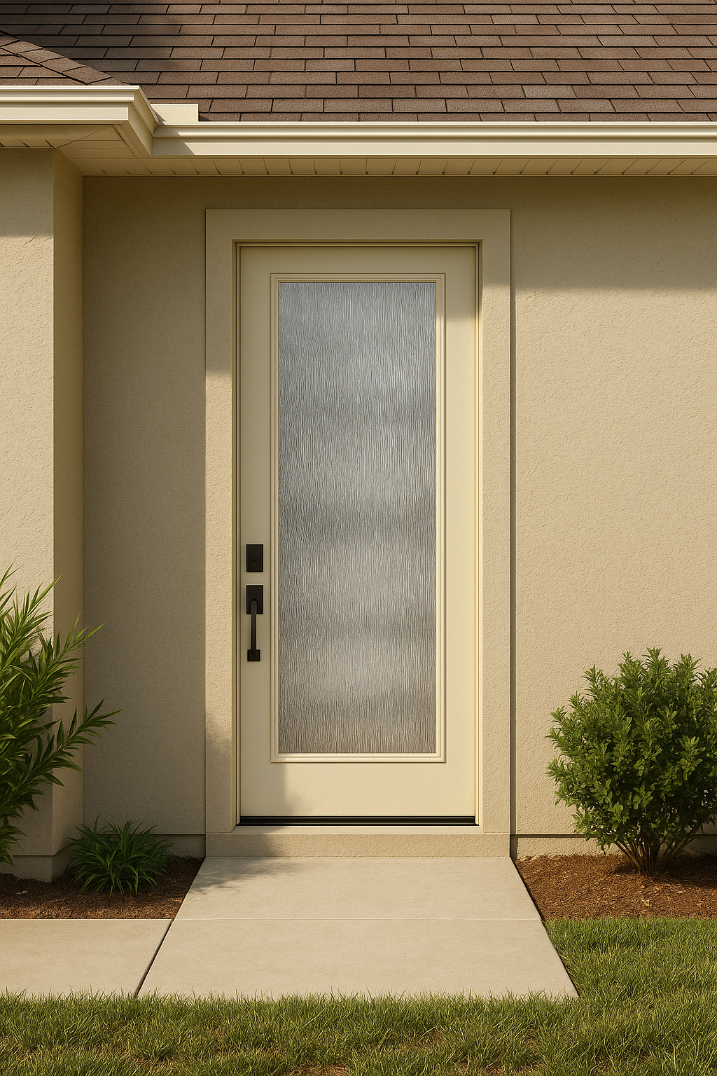 Impact Windows & Doors Tampa - 8' Full Lite W/ Stile Lines - Chord