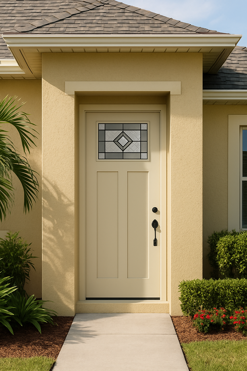 Impact Windows & Doors Tampa - 8' Craftsman Lite 2 Panel Shaker - Pembridge