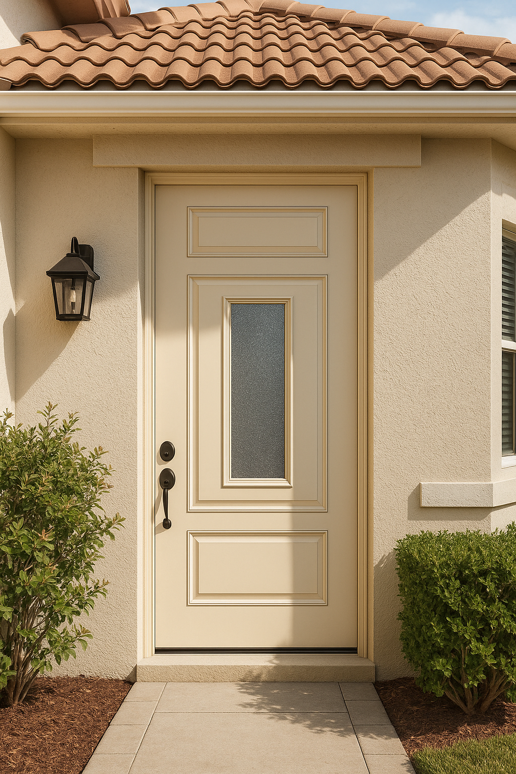Impact Windows & Doors Tampa - 8' Center Lite 3 Panel - Granite
