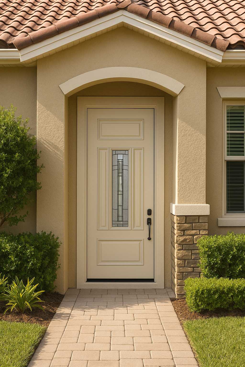 Impact Windows & Doors Tampa - 8' Center Lite 3 Panel - Maple Park