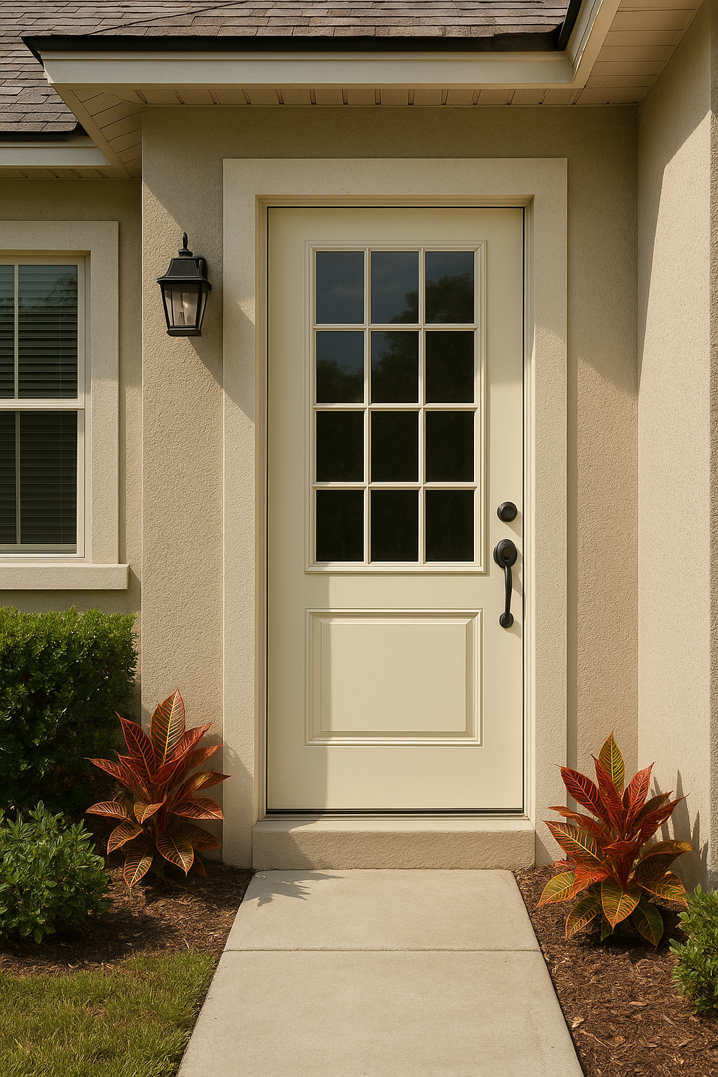 Impact Windows & Doors Tampa - 8' Half Lite 1 Panel - Colonial