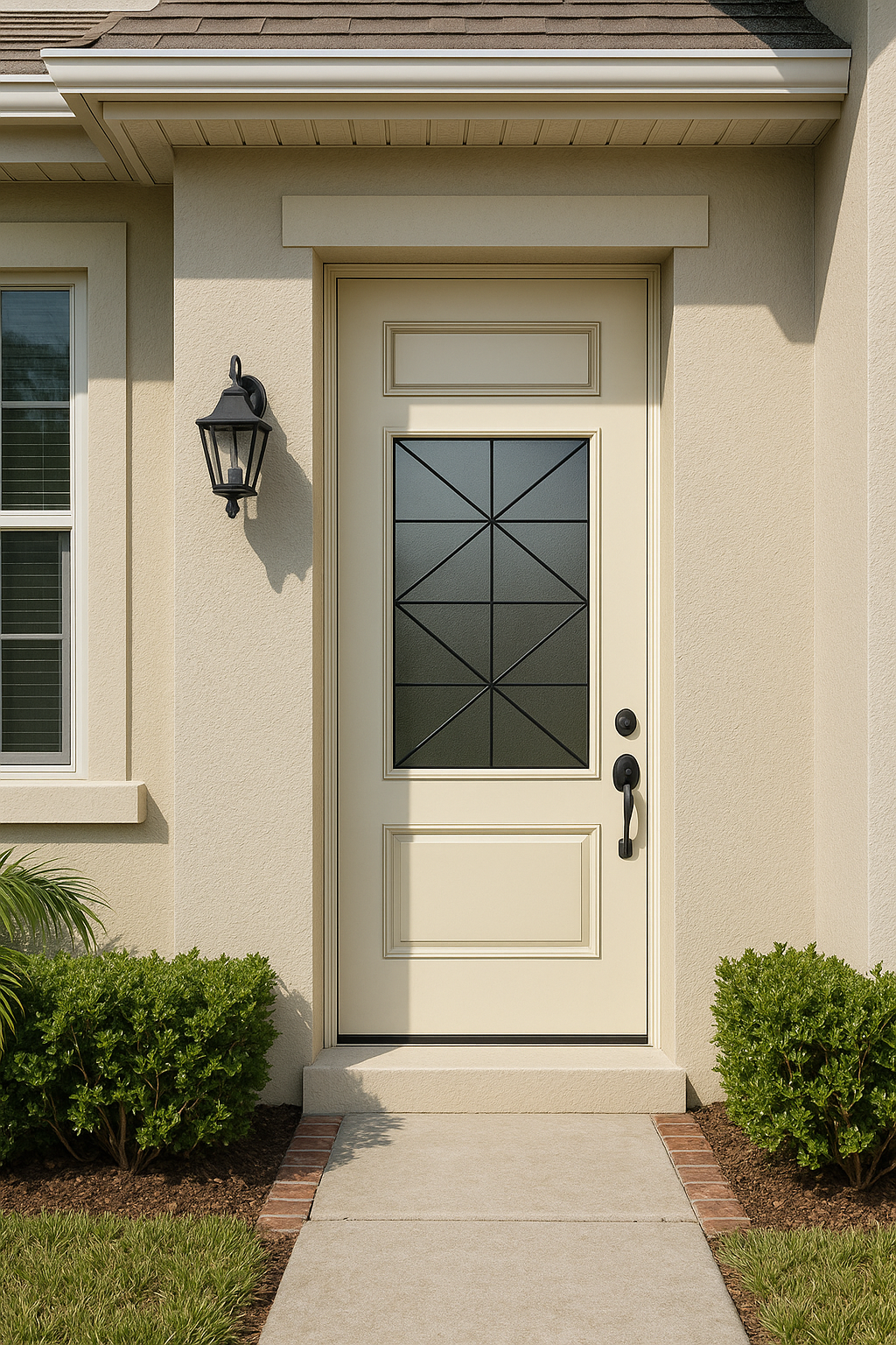 Impact Windows & Doors Tampa - 8' Half Lite 1 Panel Top and Bottom - Calix