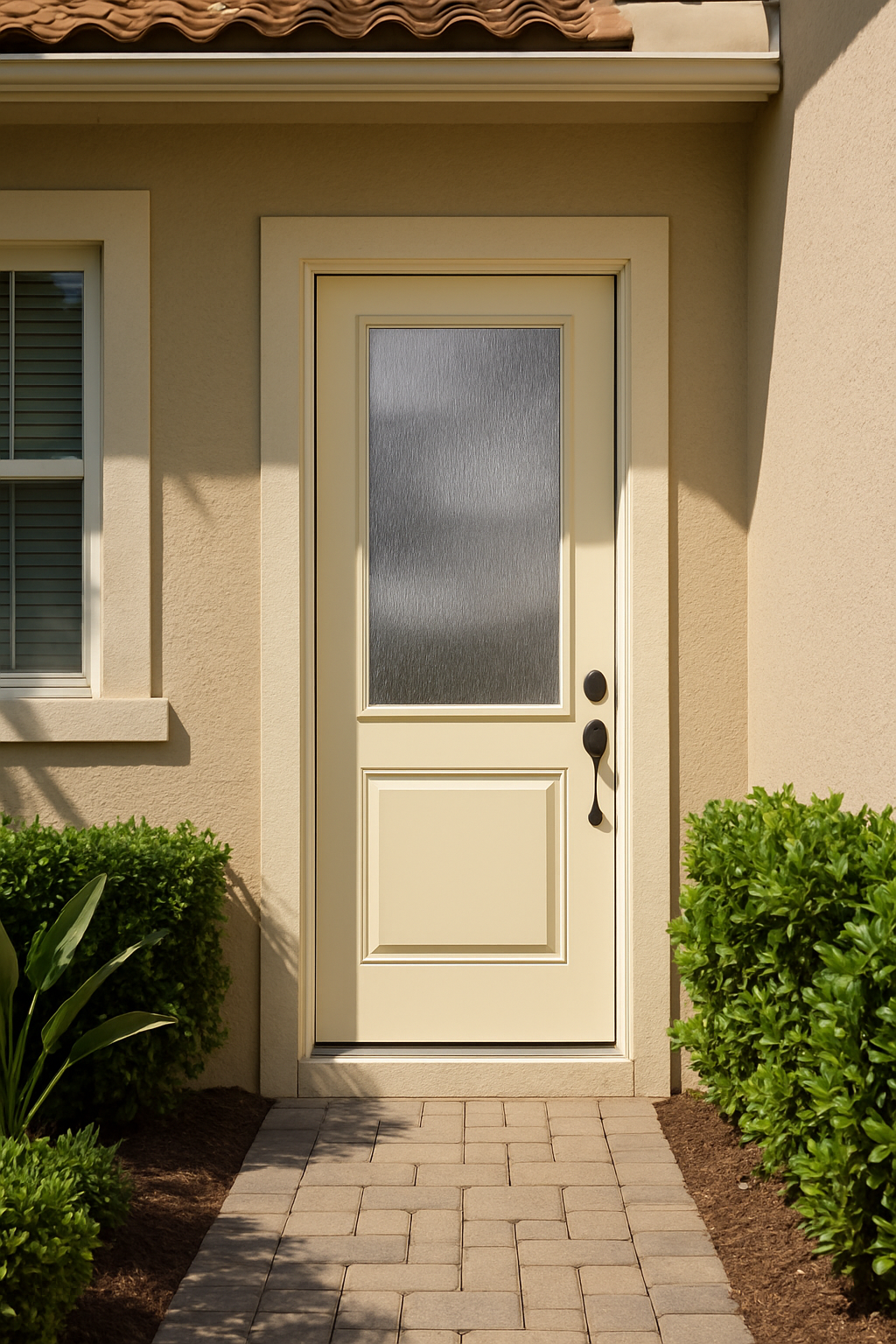 Impact Windows & Doors Tampa - 8' Half Lite 1 Panel - Rainglass