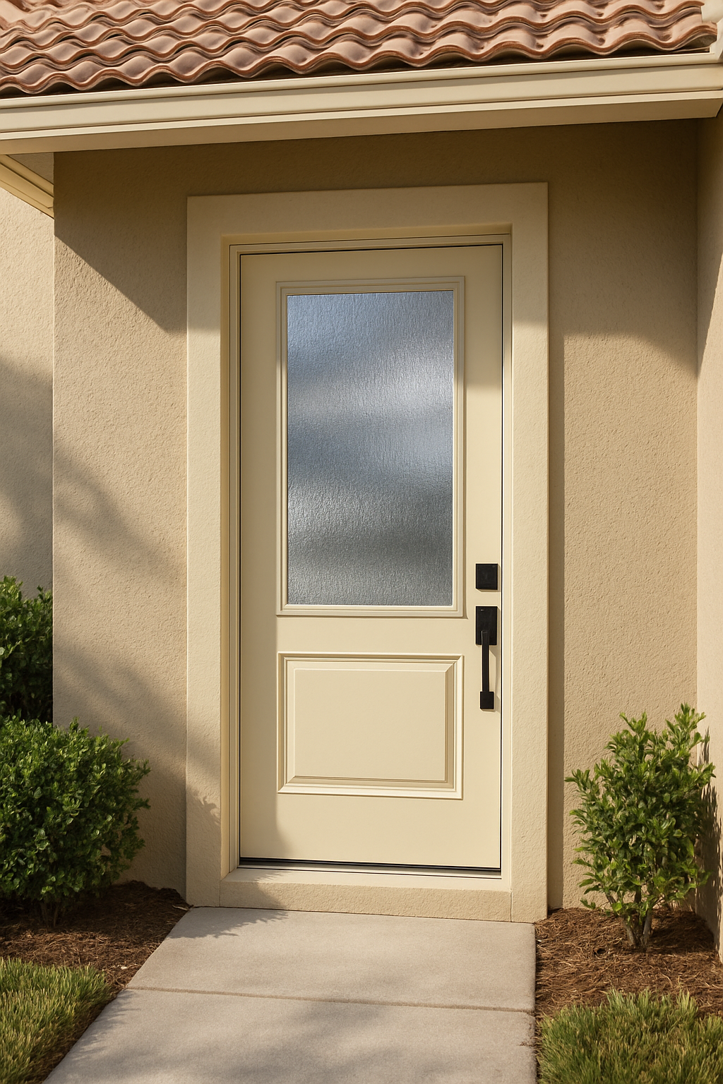 Impact Windows & Doors Tampa - 3/4 Lite 1 Panel - Rainglass