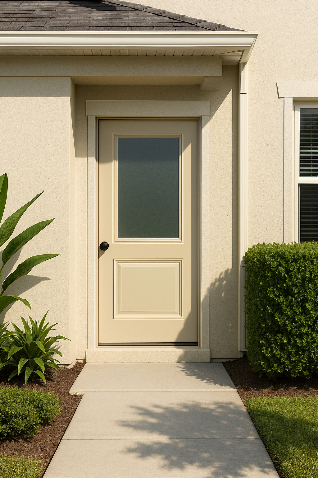 Impact Windows & Doors Tampa - 2 Panel 3/4 Top