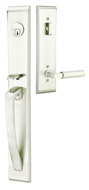 Orion Tubular Hera Mortise – Hercules Lever Satin Nickel