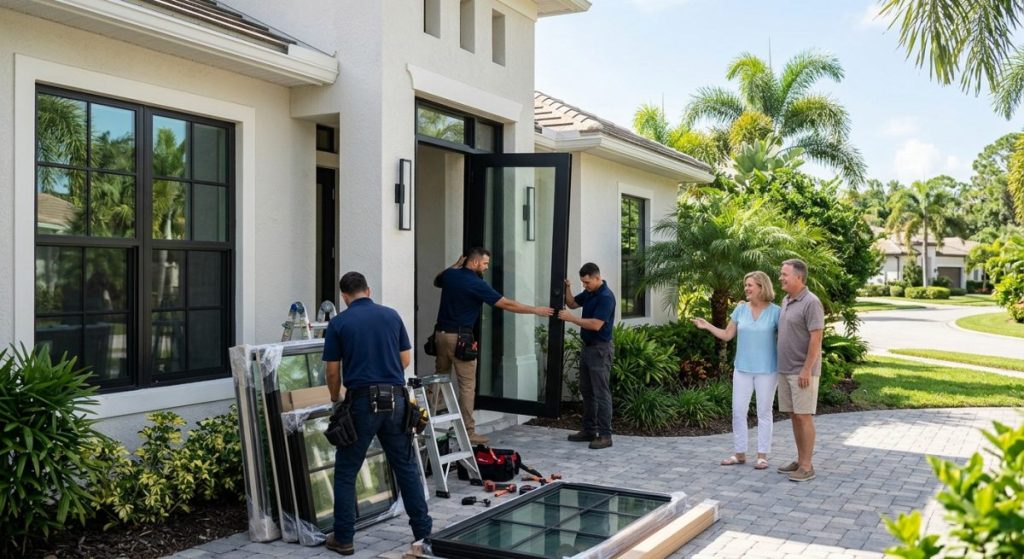 detailed photograph showing Tampa Homeowners Are Upgrading Windows and Doors in 2026 in practice, professional quality, clean composition