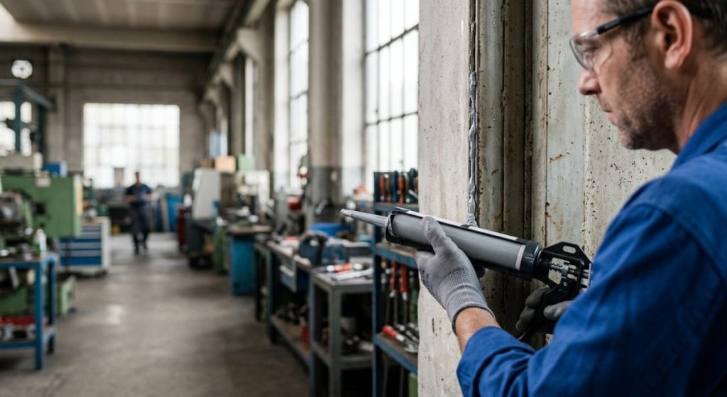 Tip #2: Seal Gaps in Your Factory Doors and Windows illustration for factory doors and windows
