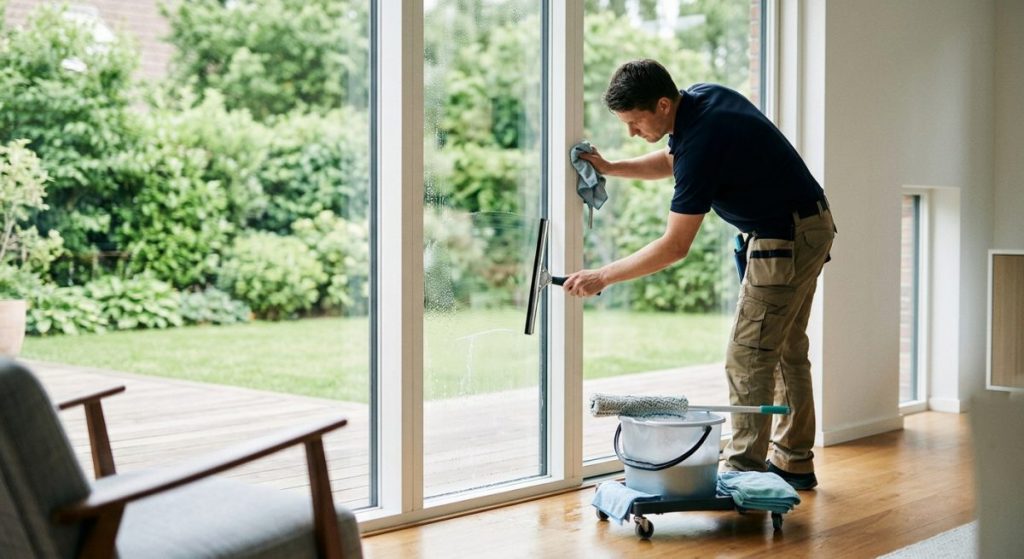 Tip 1: Clean Your Glass Windows the Right Way to Boost Efficiency illustration for glass window